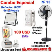Ventilador recargable, batidoras - Img 56521407