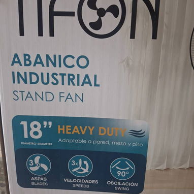 🌪️Ventilador Ciclón 3en1 de 18", pulgadas. Adaptable a Pared, Mesa y Piso. ⚙️Potencia : 70W. Calidad Industrial - Img 122724031