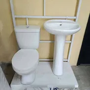 Juego de baño sanitario completo nuevo con herrajes - Img 58175249