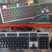 Combo teclado y mouse gammer de luces - Img 56221049