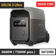 Ecoflow DELTA 3 Ultra con 3072Wh, 3600W - Pico 7200W - Img 56809744