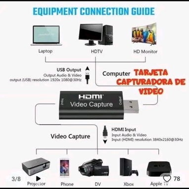 Todo en adaptadores de audio y video - Img 123228675