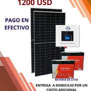 💥 Llegaron los KITS SOLARES 1.5KW CON BATERÍAS DE LITIO 💥 - Img 54883373