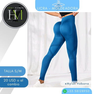LICRAS MOLDEADORAS Y DEPORTIVAS | TALLA S - 4/5