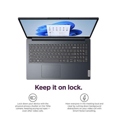 LAPTOP LENOVO 15.6” FULL HD|MICRO RYZEN 5-7520U + 8GB RAM DDR5|SSD M.2 DE 256GB|HDMI/WIFI|SELLADAS EN CAJA(52971024) - Img 112760541