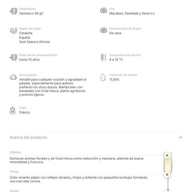 🥂Vino Espumoso🥂 ⚜Cava Freixenet Carta Nevada Semiseco⚜ 11.5%Vol👌🏼 - 2/2