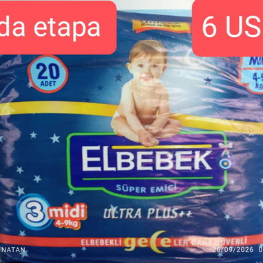 Culeros de bebé 1, 2, 3 y 4ta etapa - 3/4