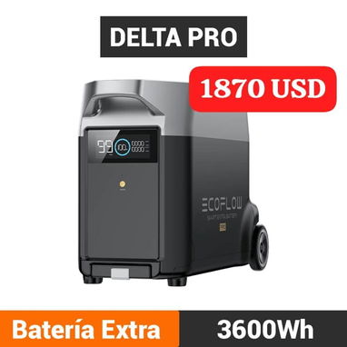 BATERÍAS EXTRA ECOFLOW 🪫 EXPANDE TU CAPACIDAD 👇 - 3/4