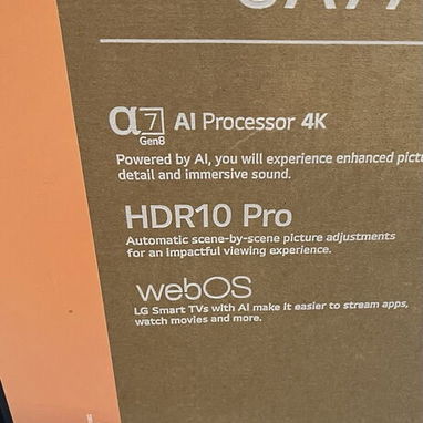 SMART TV 50 pulgadas LG 4K UHD UA77 AI del 2025 serie A7 precio $540 USD Mensajería Incluida Factura Garantía - Img 122434068