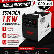 Estacion de Energia portátil must 1 kw - Img 57244587