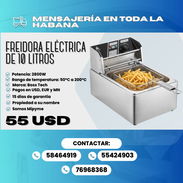 🍟 FREIDORA ELÉCTRICA INDUSTRIAL BOSS TECH BT-1582 DE 10 LITROS 🍤  💰 Precio: $55 🛡️ Garantía: 15 días - Img 57644406