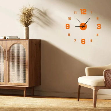 Reloj de pared creativo sin marco DIY | videojuegoshabana.com - Img 122603603