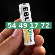 Pilas Recargables AAA EBL - Img 57436169