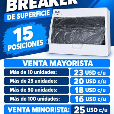 Venta canaletas,tomacorrientes,ínterruptores,cajas breaker - 8/10