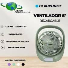 Ventiladores recargables de mesa y pedestal - Img 121850079