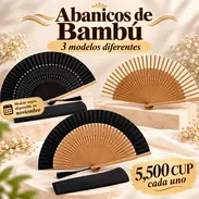 Abanicos de bambú - Img 57890551