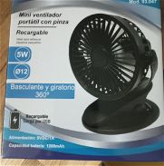 Ventilador recargable - Img 45978422
