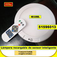 Lámpara recargable de sensor inteligente 40 USD ...51596013...Transporte lugares cercanos (FG-ECF-813) - Img 56799663