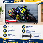 Televisor Smart TV de 50" pulgadas marca EKO con cajita digital incluida + soporte de pared 🔷️ $445 USD - Img 58041960