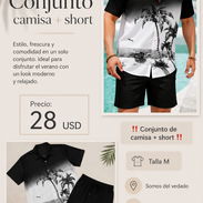 Conjunto para hombre de camisa y short - Img 55802730