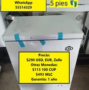 Nevera de 5 pies con un año de garantía - Img 48387871