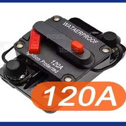 BREAKER DC PARA BATERIAS Y PANELES. 100A, 120A, 125A - Img 119481889