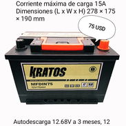 Batería para carro 12vol 75ah - Img 55791517