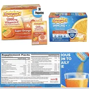 Vitamina C INMUNE+ EMERGEN C 1000mg con vit D & Zinc / antioxidantes Electrolitos y complejo B - Img 55955279