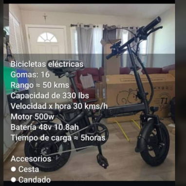 Bicicleta Eléctrica - Img 123717832