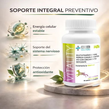 Multivitaminas Vitality para perros - Img 120790514