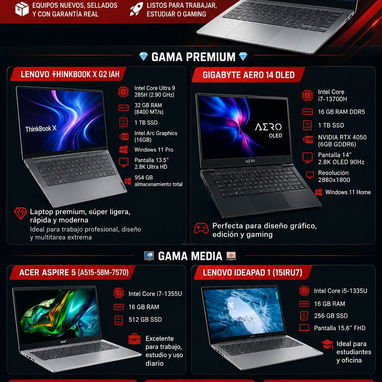 🚀💻 ¡Las Mejores Laptops de 2026! 💻🚀Intel® Rizen™ HP ACER DELL LENOVO 12ª, 13ª y 14ª W +53 53778470 - Img 122349139