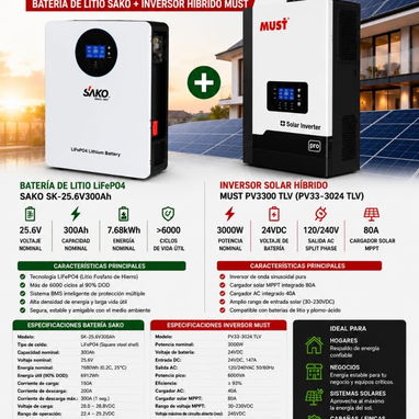 Kit de inversores y batería - Img 123033383