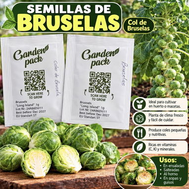Semillas para sembrar patio y jardín 🪴 - 10/10