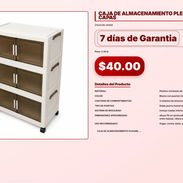 CAJA DE ALMACENAMIENTO PLEGABLE DE 3 CAPAS . - Img 57101622