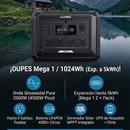 OUPES Mega 1 (2000W / 1024Wh - Expandible) - Img 56671297