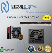 !!💻!! Fuente RAIDMAX VORTEX RX-700AC-V-V (700W/52A) 80+ Bronce !!💻!! - Img 48466426