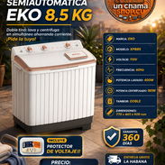 👚 8.5 👚 KG - LAVADORA SEMIAUTOMATICA EKO 8.5 KG.. ENTREGA GRATIS CON FACTURA Y GARANTÍA. 📲 54833699 - Img 56522925