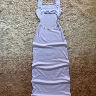 Vestidos largos camiseta con hueco ( por unidad y cantidad) - 3/5