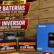 Kit solar con doble batería lifepo4. - Img 56309470