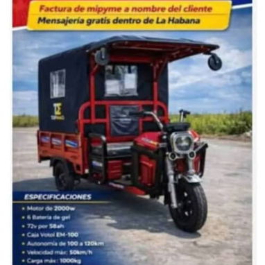 REBAJA DE 🛺 TRIICICLO ELECTRICO BRYDERK-TOPMAQ - 2/2