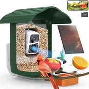 Cámara de Seguridad con panel solar 3 en 1  . Comedero inteligente para pájaro ,  complementos de bricolaje y tarjeta SD - Img 54530528