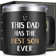 Regalos para el Día del Padre de parte del hijo, regalos para papá de parte del hijo, This Dad Has the Best Son Ever, ta - Img 54258364