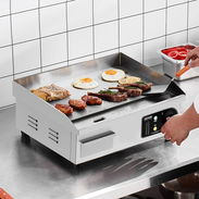 Plancha eléctrica de 18 pulgadas solo plancha totalmente lisa nueva en caja comunícate con Pedro - Img 55674818