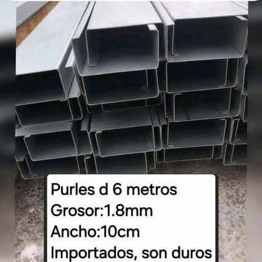 Purles galvanizados - 3/4