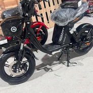 Bicimoto Yoazaki 48v 35ah Autonomía de 100km Incluye casco,malla para el asiento y cargador - Img 57505250