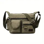 👜 Bolso Bandolera de Lona Vintage – Estilo y Resistencia por solo $20 - Img 51476713