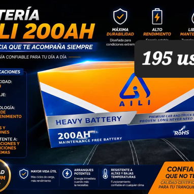 12vol todos los amp baterías de carros serviciadas 45, 60,65, 70 ,75,95,115,180 y 200amp - 5/10