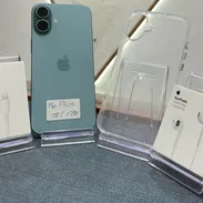 ❌iPhone 16 PLUS 🟢 128GB 100%🔋mica, cargador 35W, forro y audífonos regalo🧿 Variedad de Modelos 🔥 Garantia 💯 - Img 50096958