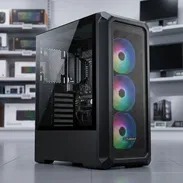 Chasis Cougar Semitorre Archon 2 Mesh RGB Negro *PRECIO: 90 USD* - Img 54604252