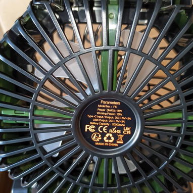 Ventiladores Recargables F6 - Img 126436946